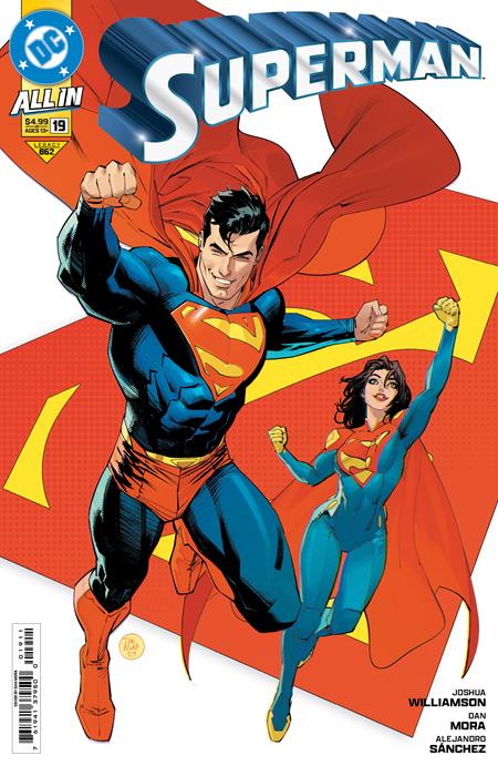 SUPERMAN #19 CVR A DAN MORA - Comicbookeroo