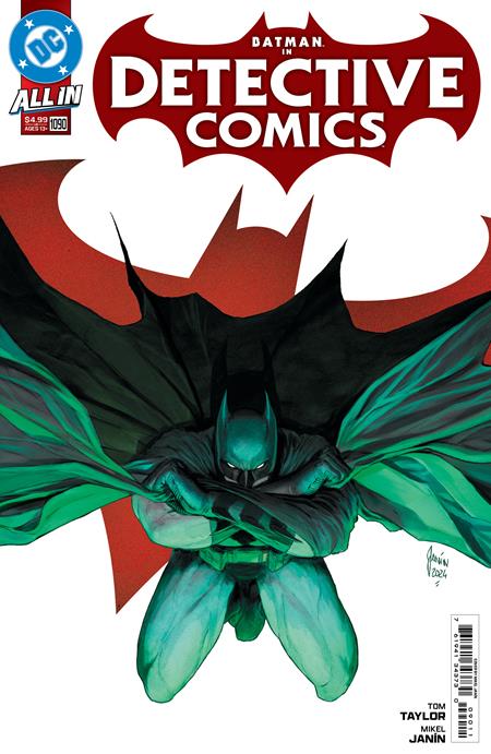 DETECTIVE COMICS #1090 CVR A MIKEL JANIN - Comicbookeroo