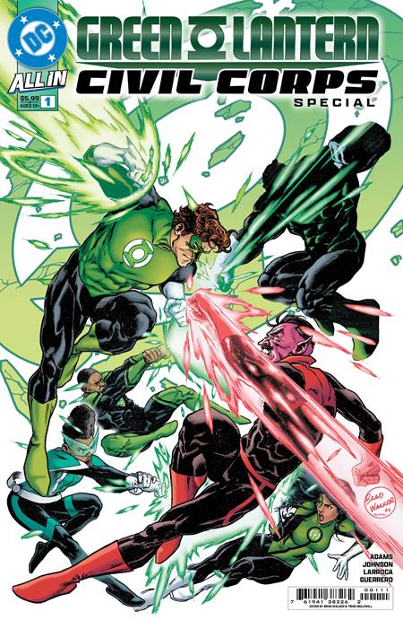 GREEN LANTERN CIVIL CORPS SPECIAL #1 (ONE SHOT) CVR A BRAD WALKER (09 Oct Release)