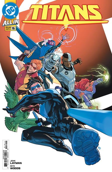 TITANS #16 CVR A PETE WOODS (16 Oct Release)