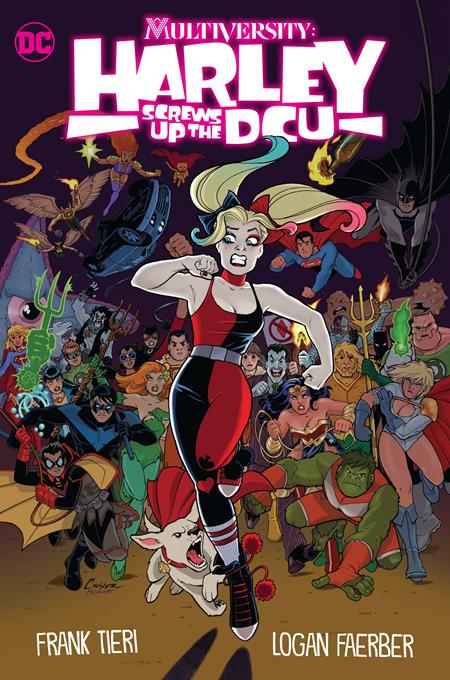 MULTIVERSITY HARLEY SCREWS UP THE DCU TP (Backorder, Allow 4-5 Weeks)