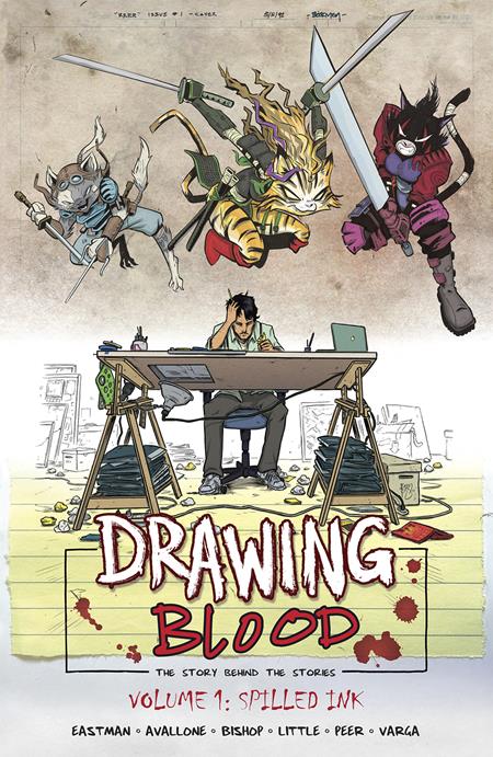 DRAWING BLOOD TP VOL 01 SPILLED INK (Backorder, Allow 3-4 Weeks) - Comicbookeroo