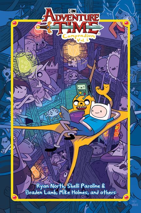 ADVENTURE TIME COMPENDIUM HC VOL 1 DIRECT MARKET EXCLUSIVE (Backorder, Allow 3-4 Weeks) - Comicbookeroo