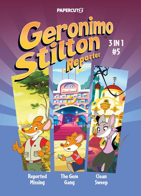 GERONIMO STILTON REPORTER 3 IN 1 TP VOL 5 (Backorder, Allow 4-5 Weeks)