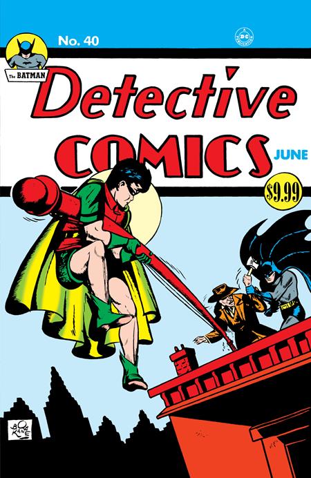 DETECTIVE COMICS #40 FACSIMILE EDITION CVR B BOB KANE FOIL VAR (Backorder, Allow 4-5 Weeks) | DC COMICS | Comicbookeroo