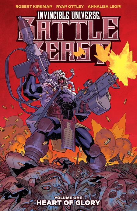 INVINCIBLE UNIVERSE BATTLE BEAST TP VOL 01 DIRECT MARKET EXCLUSIVE RYAN OTTLEY & ANNALISA LEONI CVR (Backorder, Allow 4-5 Weeks)