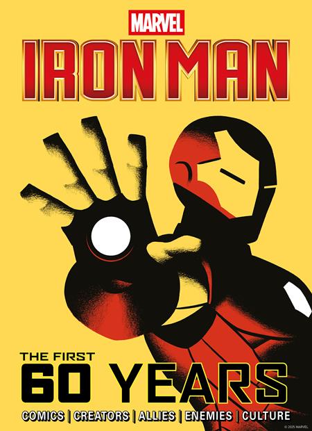 MARVELS IRON MAN THE FIRST 60 YEARS HC (Backorder, Allow 4-5 Weeks)