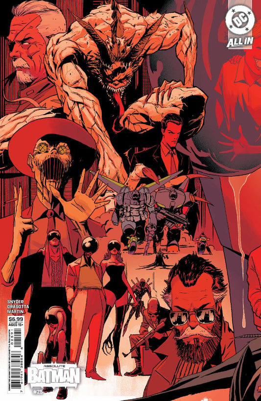 ABSOLUTE BATMAN #25 CVR I NICK DRAGOTTA MIDDLE CONNECTING CARD STOCK VAR (28 Oct Release)