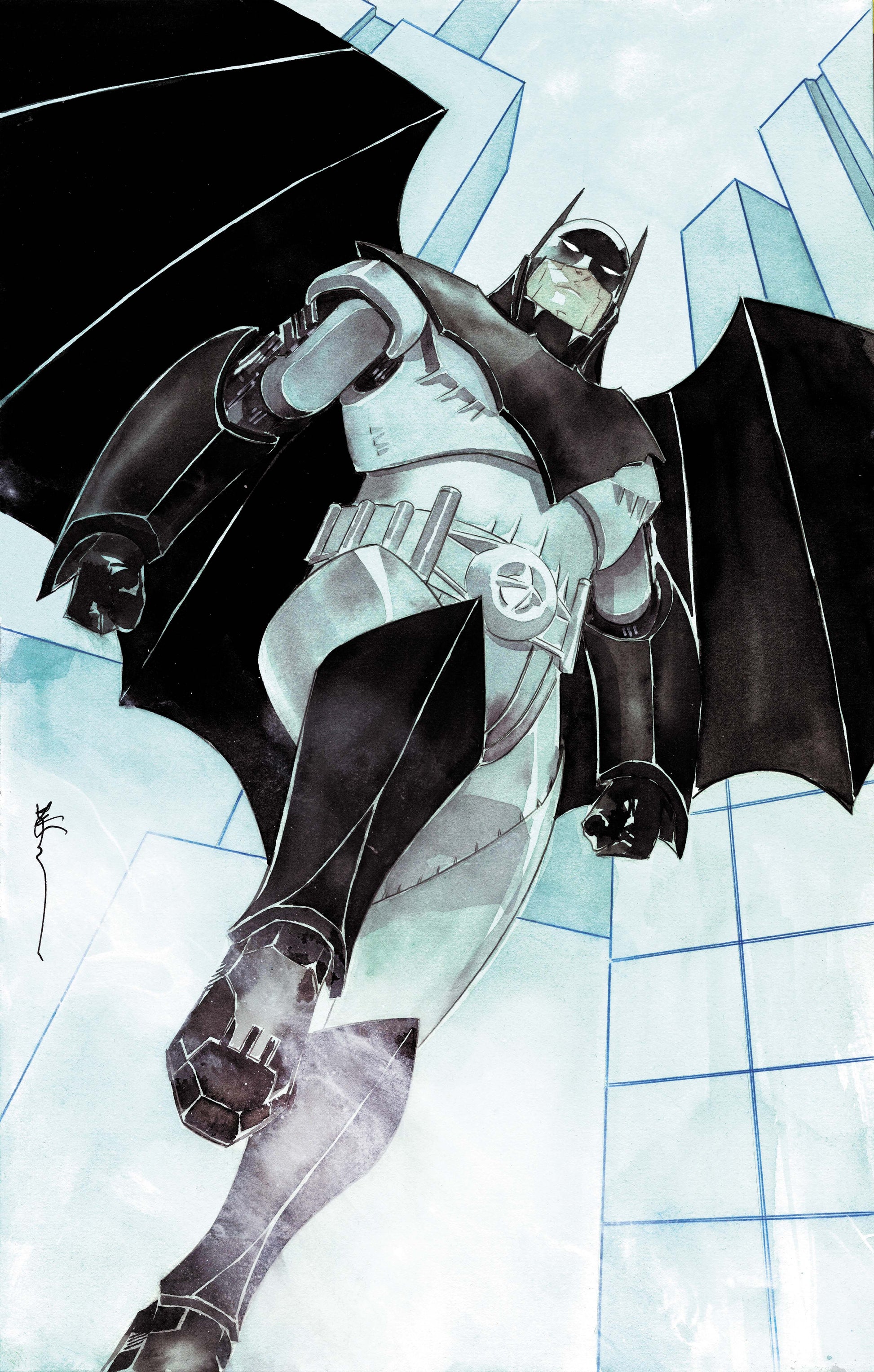 BATMAN #14 CVR H DUSTIN NGUYEN KINGDOM COME 30TH ANNIVERSARY CARD STOCK VAR
