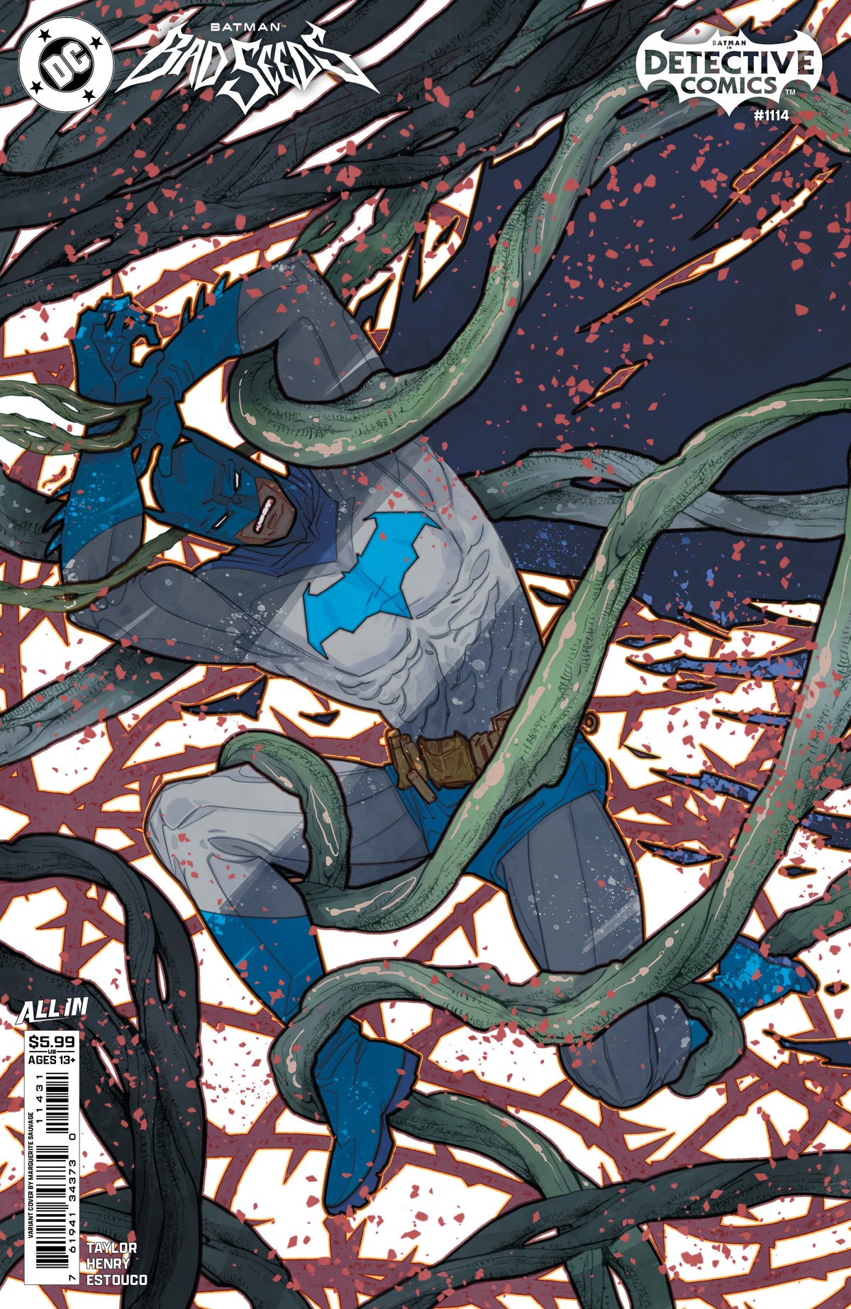 DETECTIVE COMICS #1114 CVR C MARGUERITE SAUVAGE CARD STOCK VAR (BATMAN BAD SEEDS) (21 Oct Release)