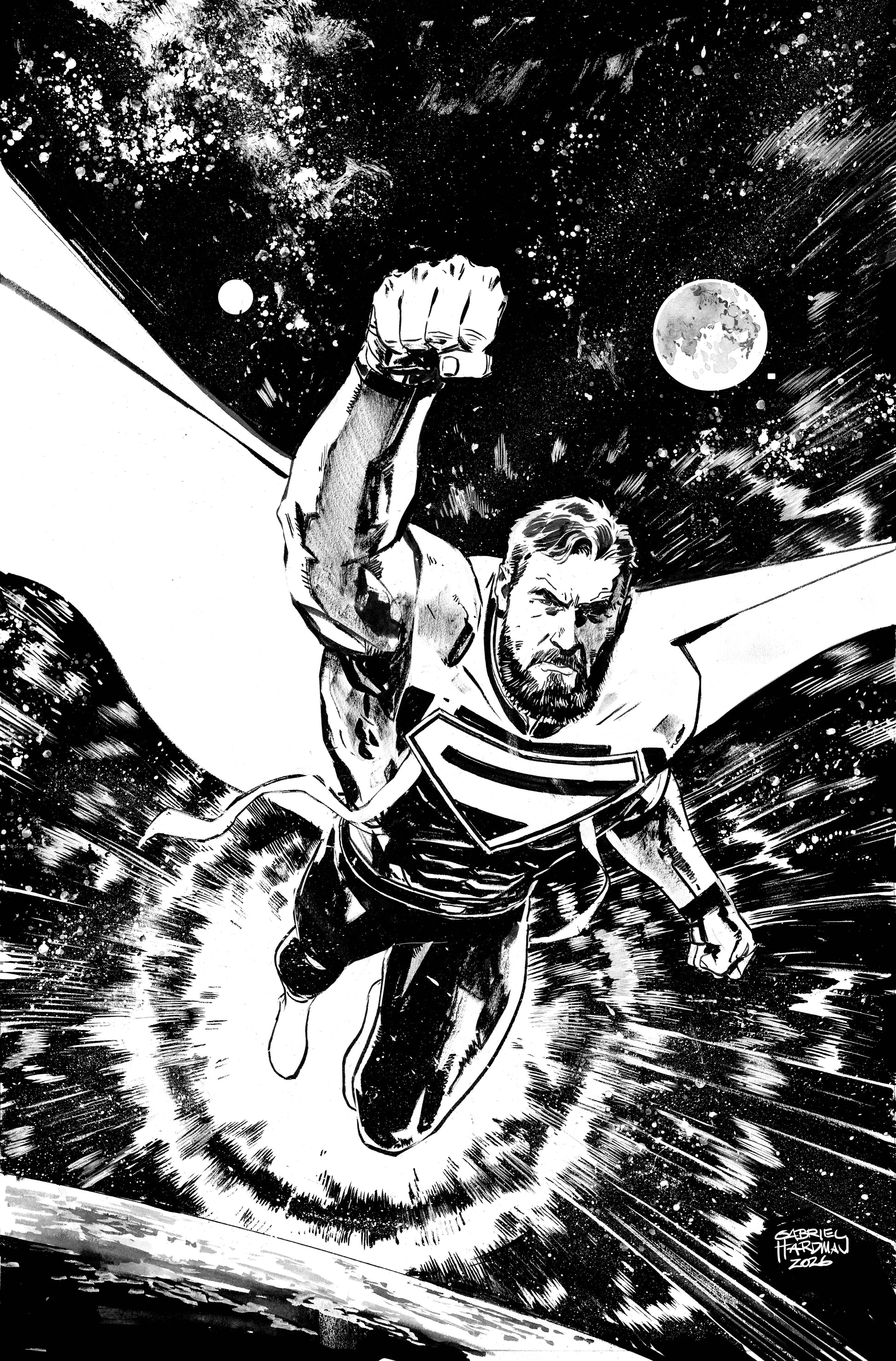 SUPERMAN FATHER OF TOMORROW #6 (OF 6) CVR B GABRIEL HARDMAN CARD STOCK VAR | DC COMICS | Comicbookeroo