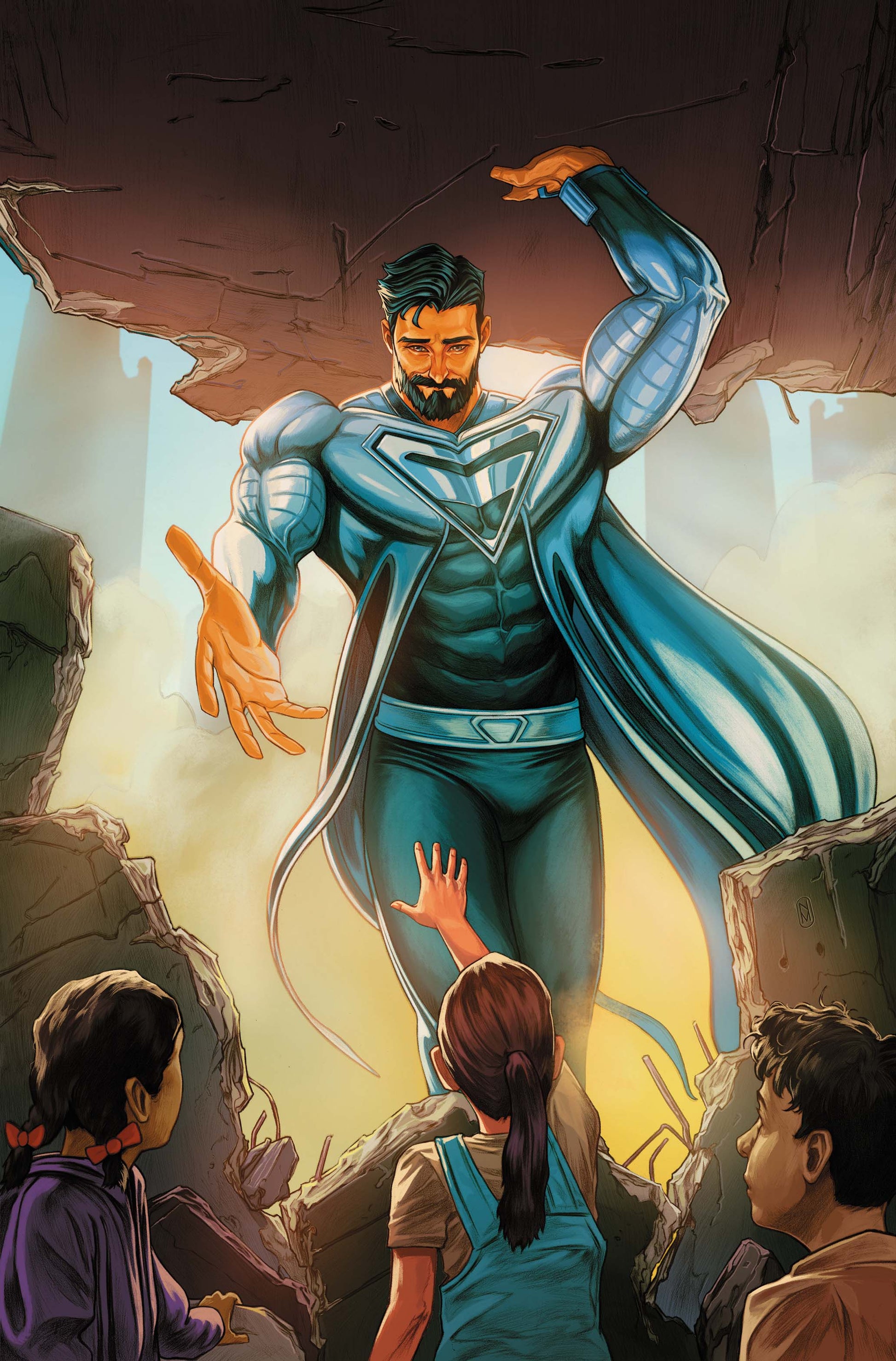 SUPERMAN FATHER OF TOMORROW #6 (OF 6) CVR C NIMIT MALAVIA CARD STOCK VAR | DC COMICS | Comicbookeroo