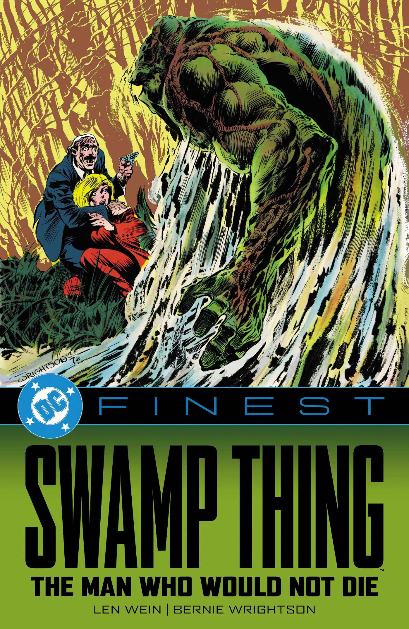 DC FINEST SWAMP THING THE MAN WHO WOULD NOT DIE TP