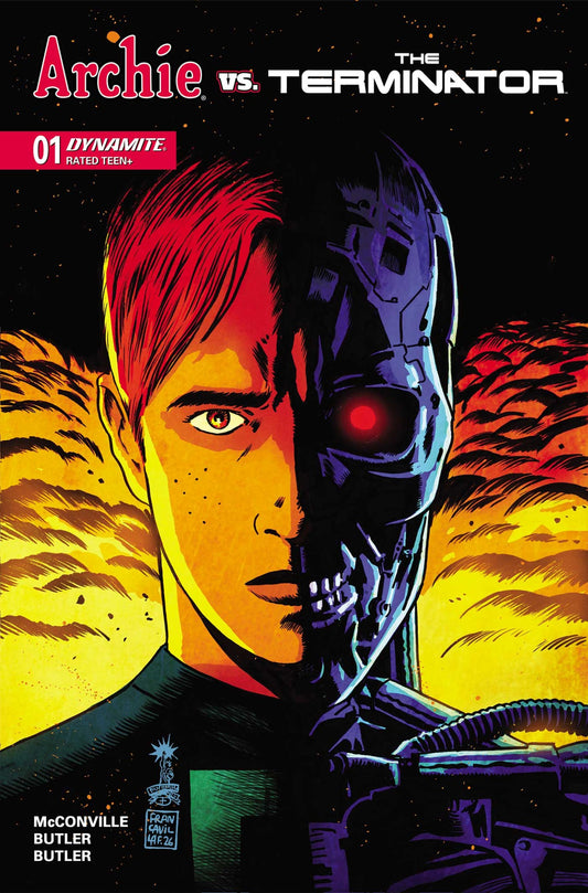 ARCHIE VS THE TERMINATOR #1 CVR A FRANCESCO FRANCAVILLA