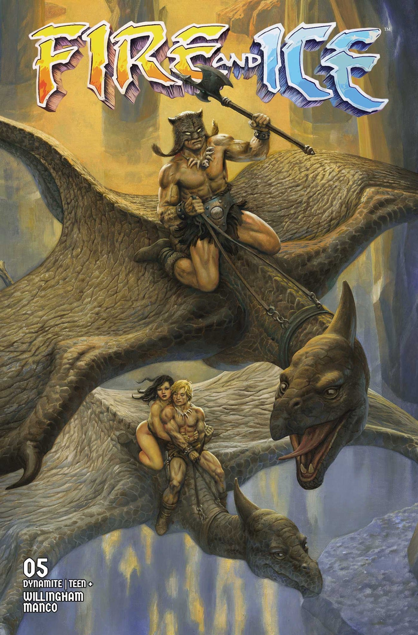 FIRE AND ICE #5 CVR C OEZGEN | DYNAMITE | Comicbookeroo