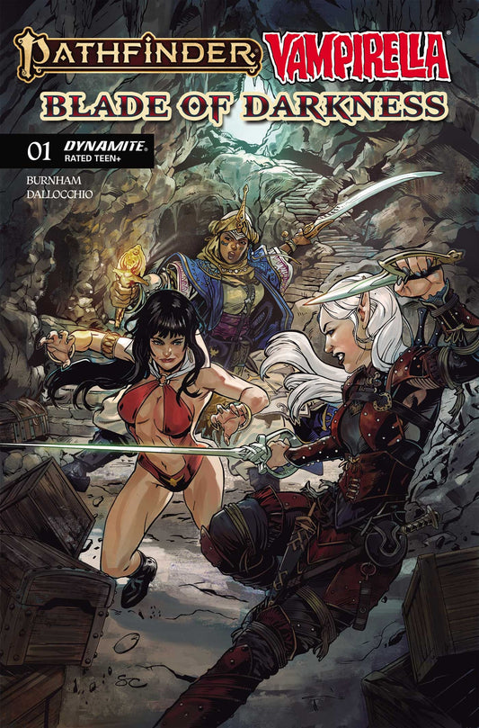 PATHFINDER VAMPIRELLA BLADE OF DARKNESS #1 CVR A STEVEN CUMMINGS | DYNAMITE ENTERTAINMENT | Comicbookeroo
