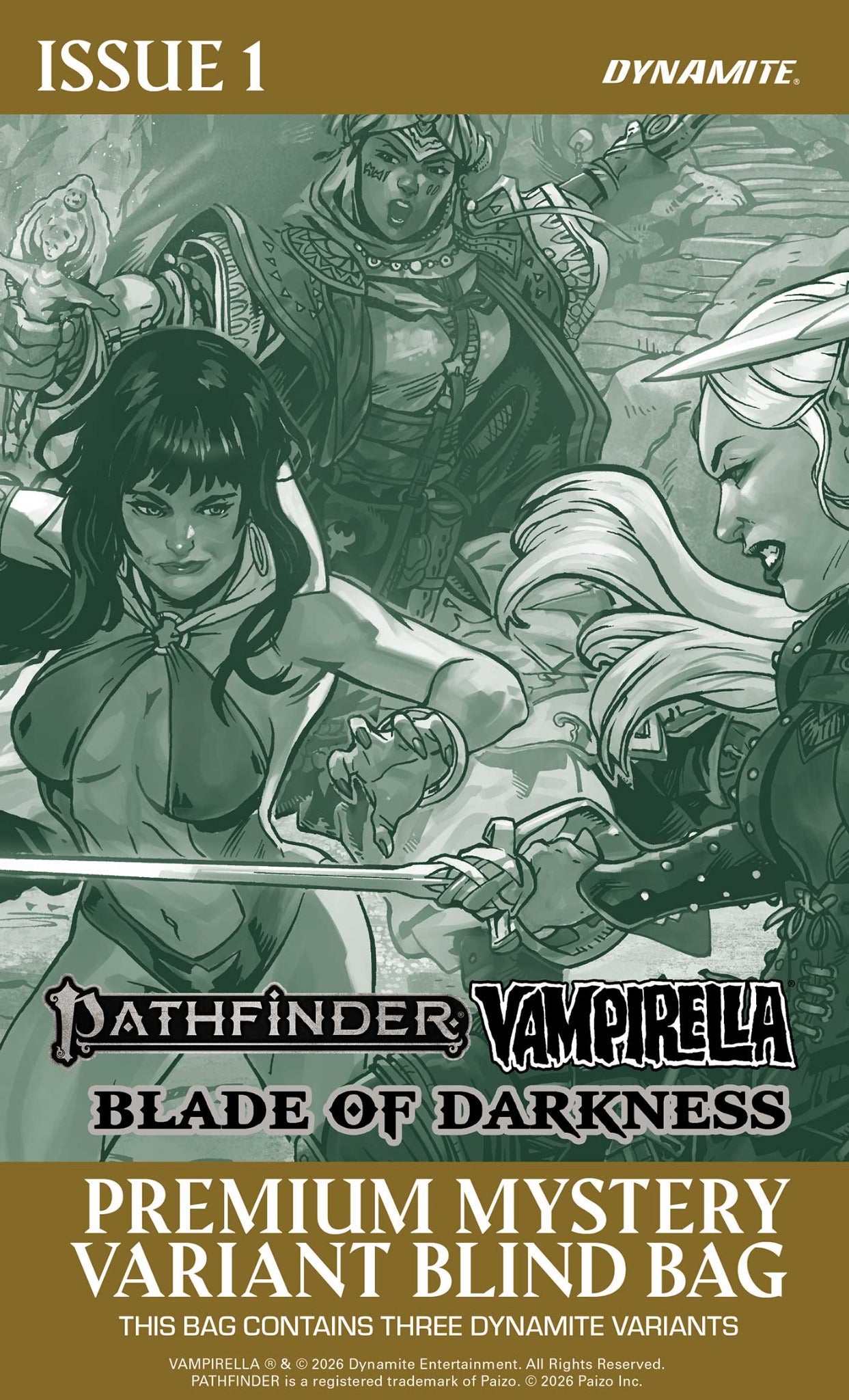 PATHFINDER VAMPIRELLA BLADE OF DARKNESS #1 CVR G PREMIUM MYSTERY BLIND BAG VAR