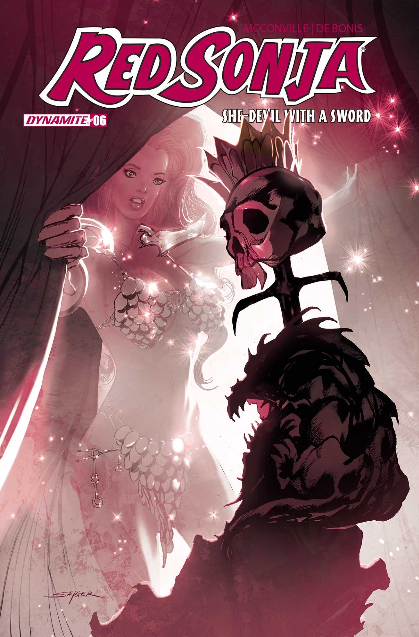 RED SONJA SHE DEVIL WITH A SWORD #6 CVR A STUART SAYGER