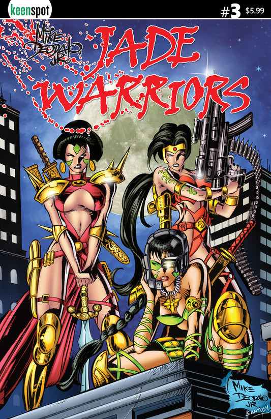 JADE WARRIORS #3 CVR A MIKE DEODATO | EX POSSE HOLDINGS | Comicbookeroo