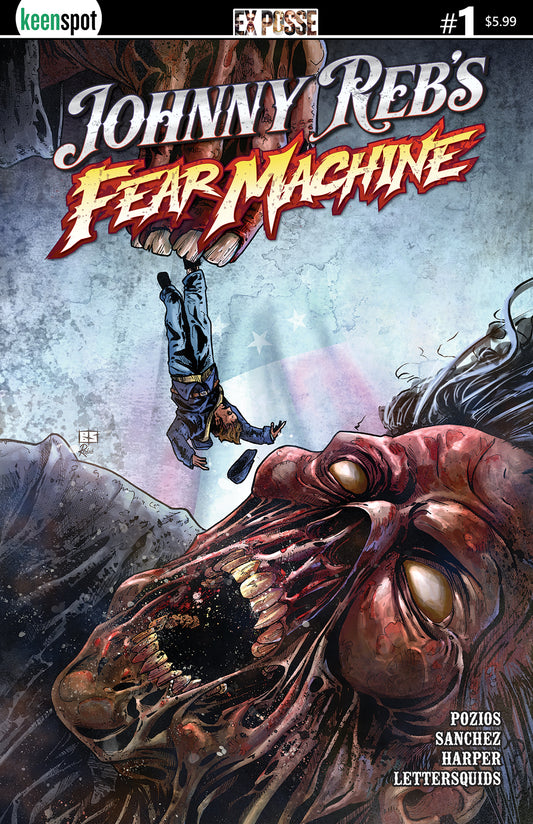 JOHNNY REBS FEAR MACHINE #1 CVR C BRYAN SILVERBAX VAR | EX POSSE HOLDINGS | Comicbookeroo