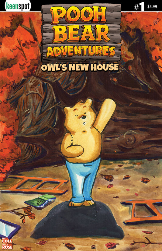 POOH BEAR ADVENTURES OWLS NEW HOUSE #1