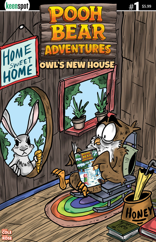 POOH BEAR ADVENTURES OWLS NEW HOUSE #1