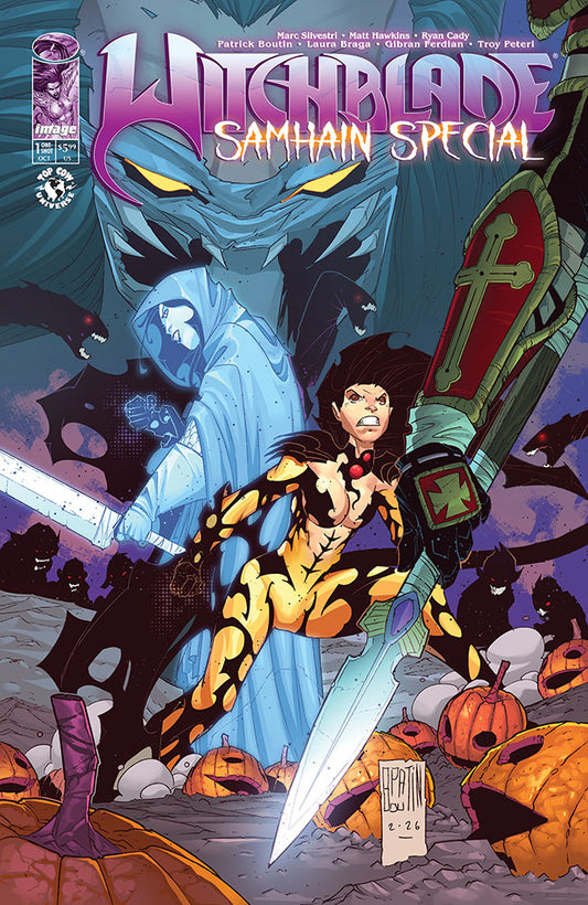 WITCHBLADE SAMHAIN SPECIAL (ONE SHOT) CVR A PAT BOUTIN & ARIF PRIANTO | IMAGE COMICS | Comicbookeroo