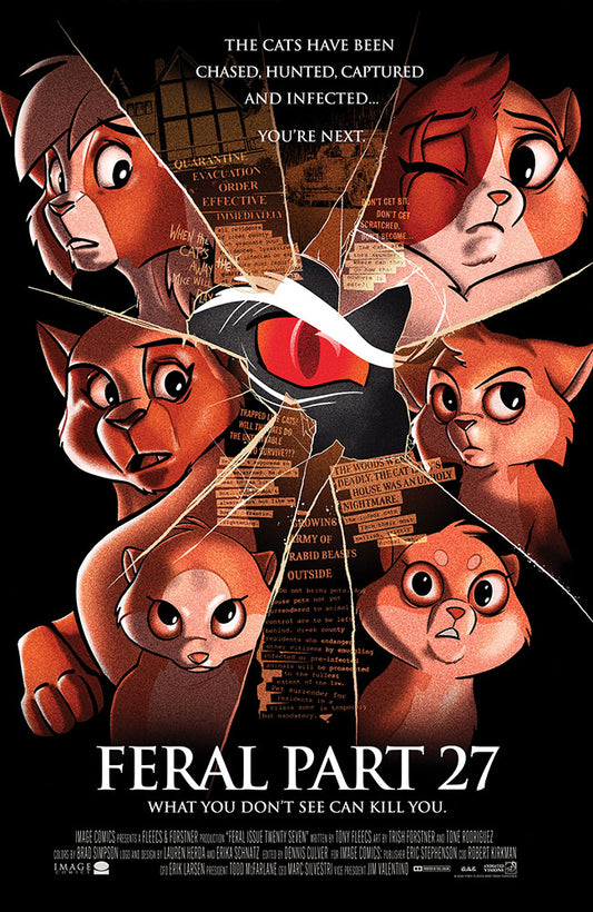 FERAL #27 CVR B ALLEN PASSALAQUA & TONY FLEECS URBAN LEGENDS HOMAGE VAR | IMAGE COMICS | Comicbookeroo