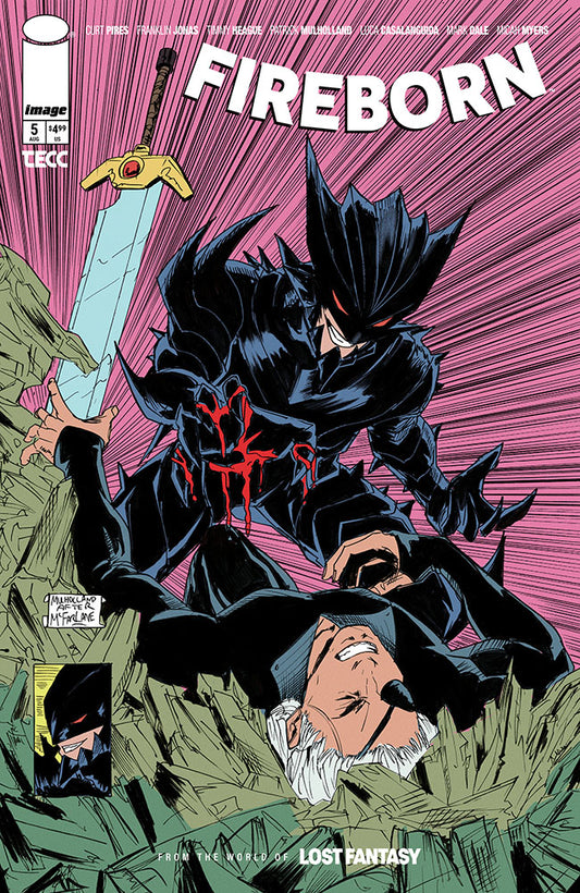 FIREBORN #5 CVR B PATRICK MULHOLLAND HOMAGE VAR | IMAGE COMICS | Comicbookeroo