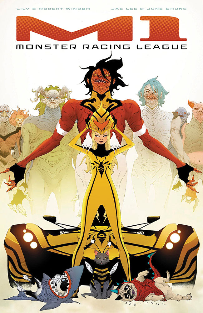 M1 MONSTER RACING LEAGUE TP VOL 01 JAE LEE CVR