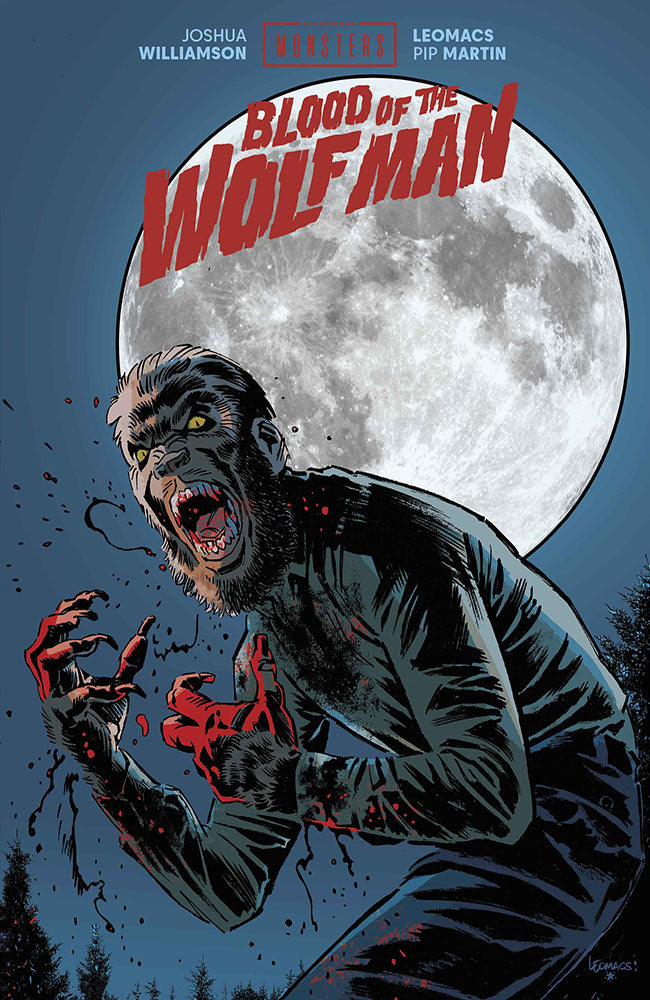 UNIVERSAL MONSTERS BLOOD OF THE WOLF MAN HC LEOMACS CVR