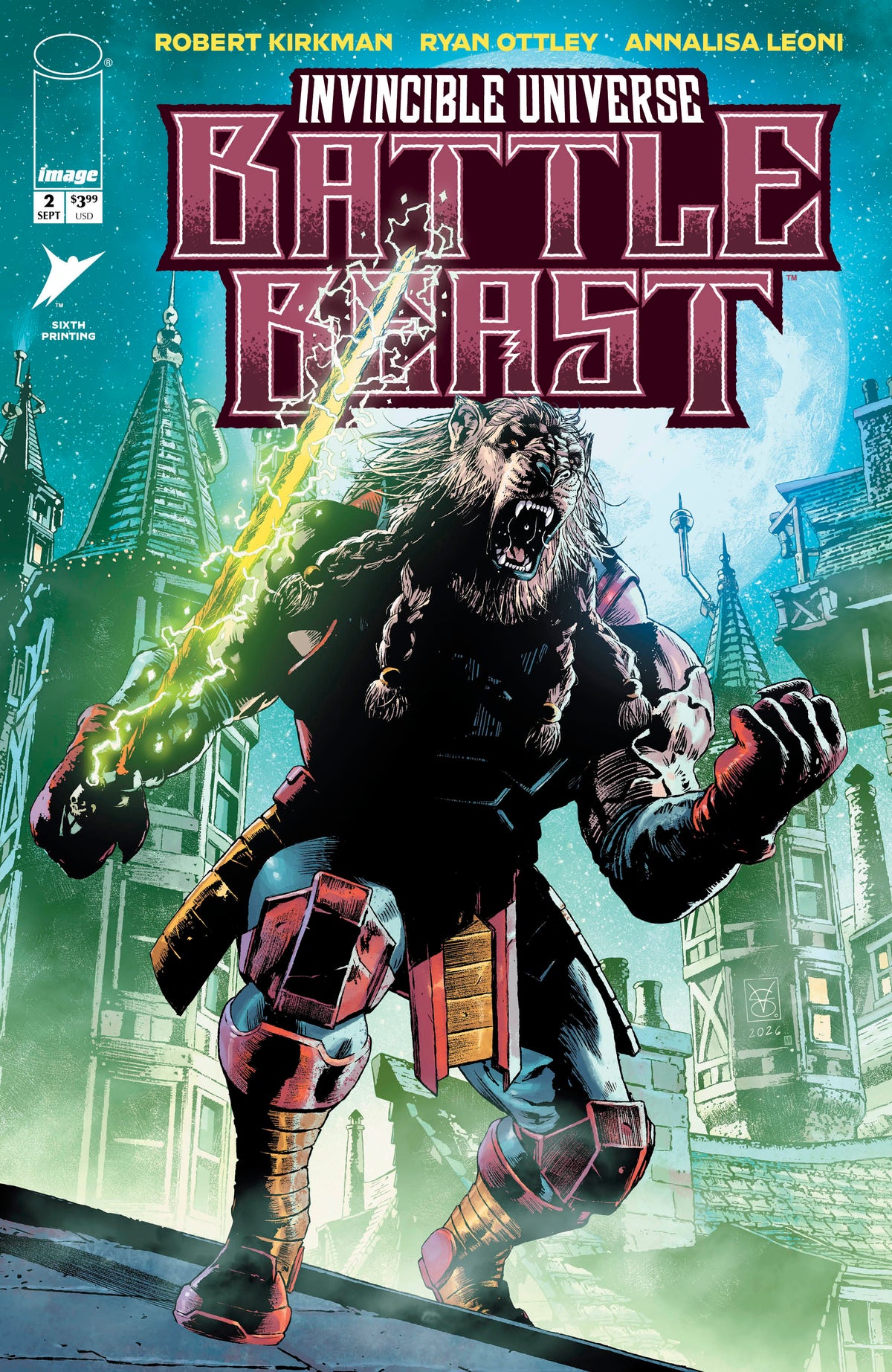 INVINCIBLE UNIVERSE BATTLE BEAST #2 6TH PTG