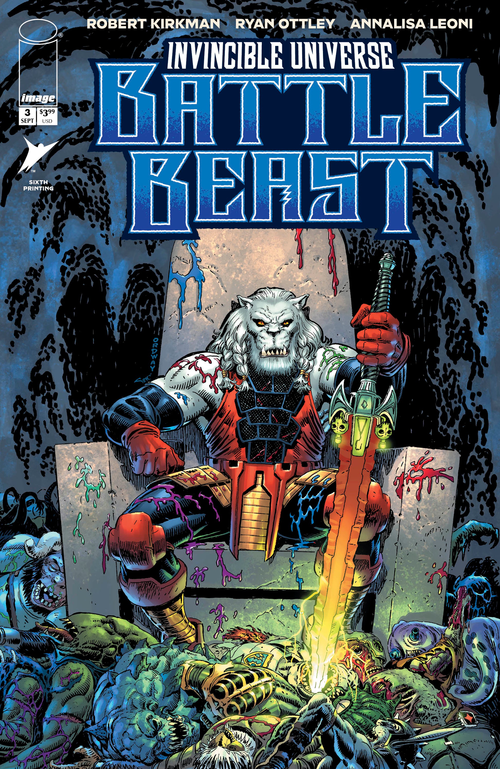 INVINCIBLE UNIVERSE BATTLE BEAST #3 6TH PTG