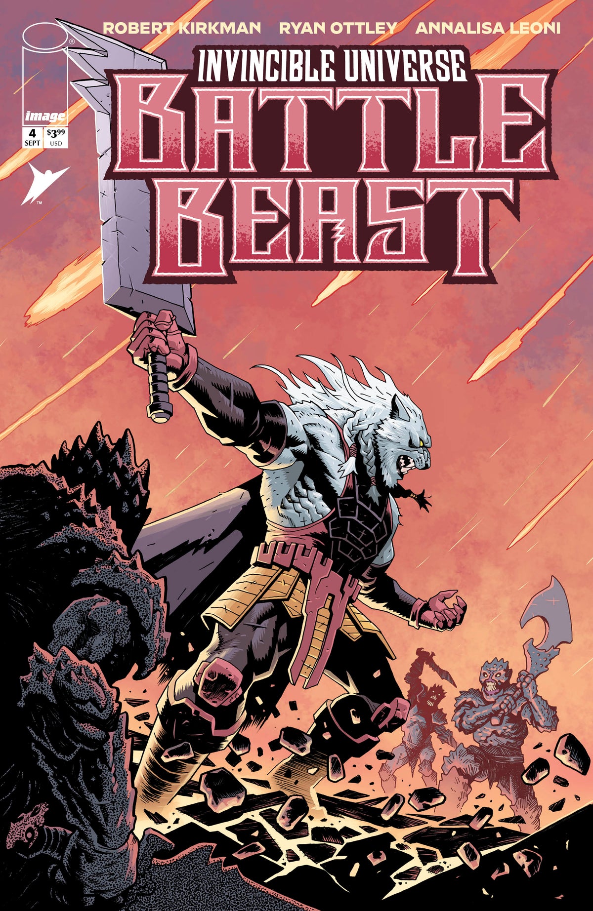INVINCIBLE UNIVERSE BATTLE BEAST #4 6TH PTG