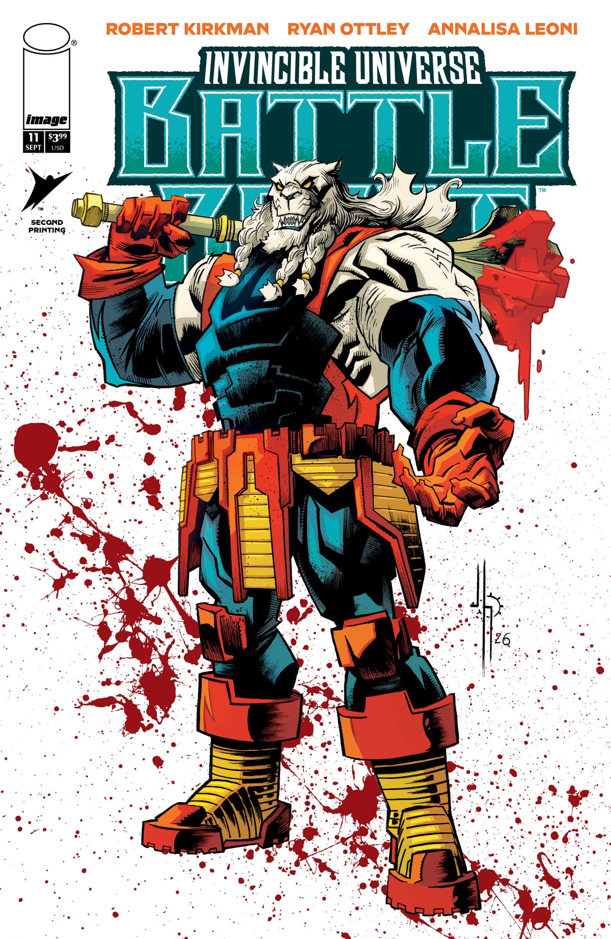INVINCIBLE UNIVERSE BATTLE BEAST #11 2ND PTG