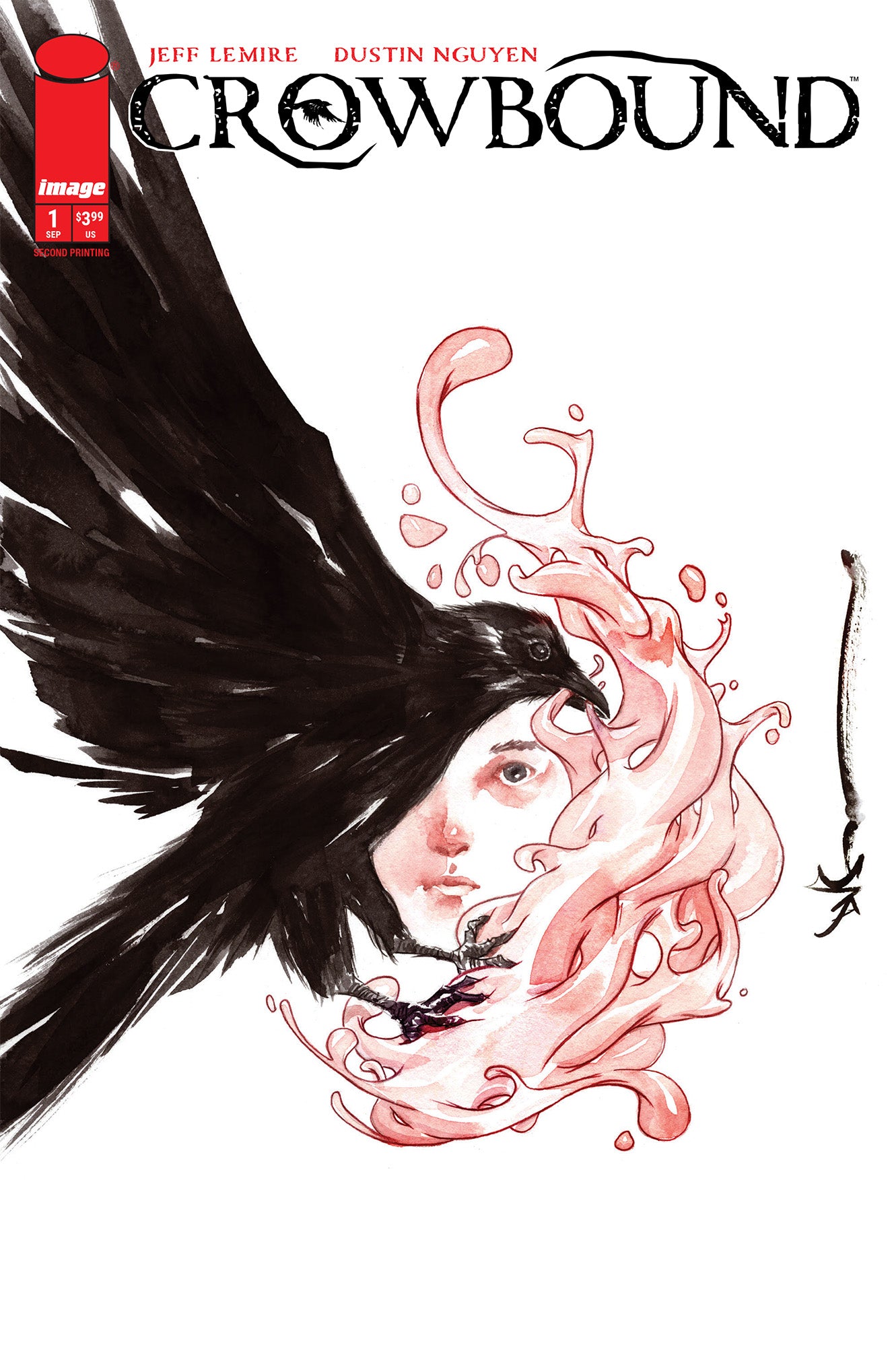 CROWBOUND #1 2ND PTG CVR A DUSTIN NGUYEN (MR) | IMAGE COMICS | Comicbookeroo