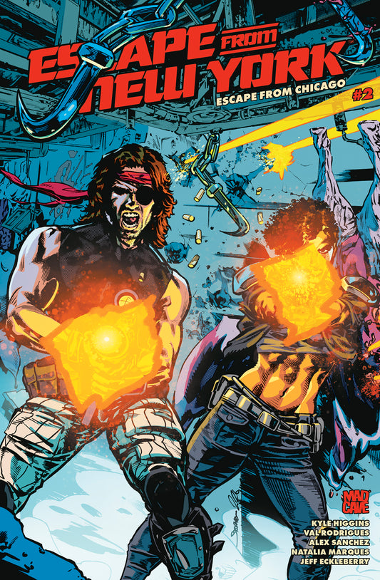 ESCAPE FROM NEW YORK ESCAPE FROM CHICAGO #2 CVR A STEPHEN MOONEY MARK ENGLERT | MAD CAVE STUDIOS | Comicbookeroo