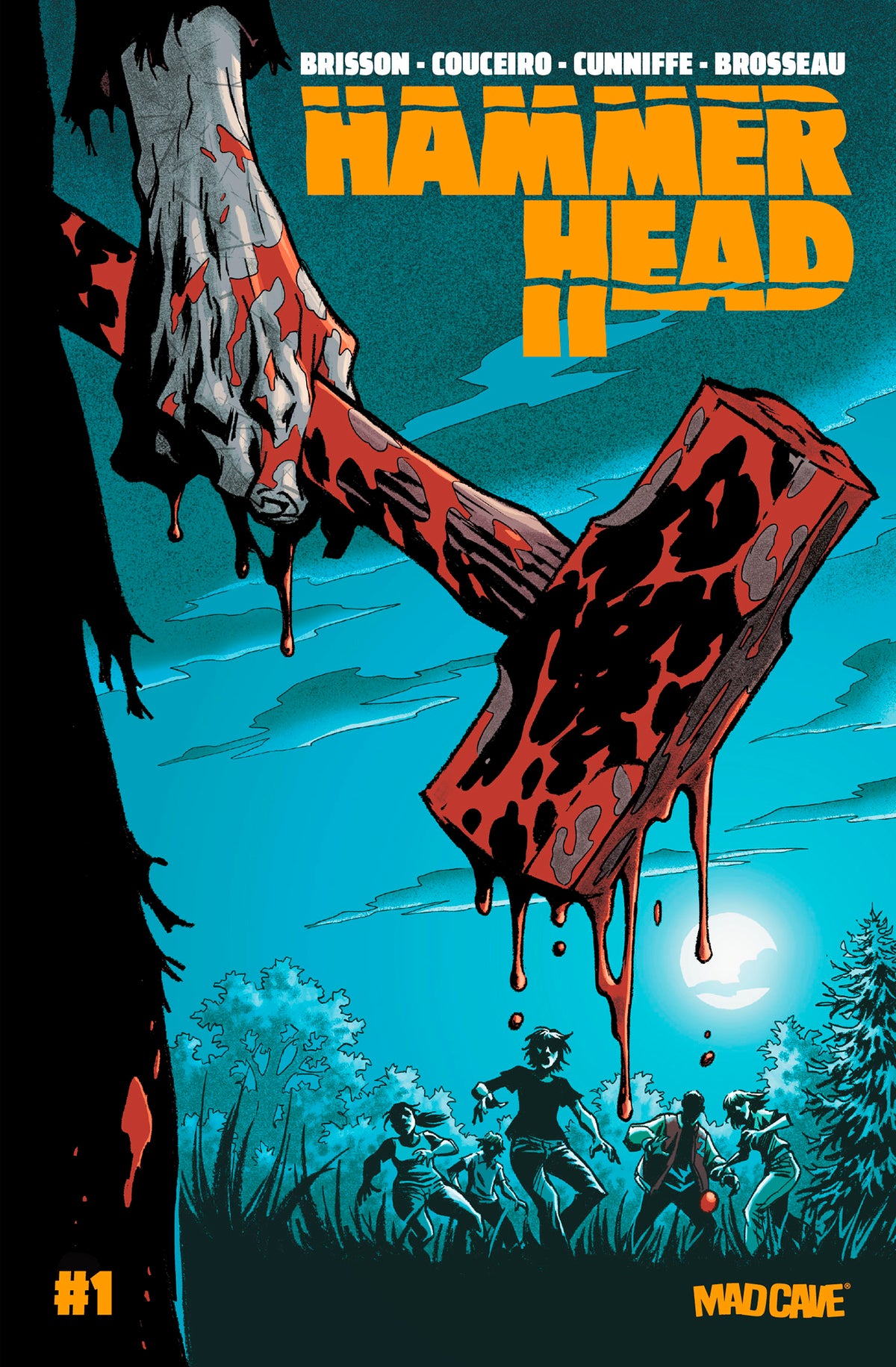 HAMMER HEAD #1 (OF 5) CVR A DAMIAN COUCEIRO | MAD CAVE STUDIOS | Comicbookeroo