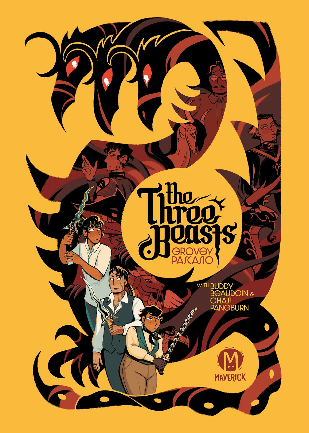 THREE BEASTS HC | MAD CAVE STUDIOS | Comicbookeroo