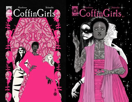 COFFIN GIRLS #1 (OF 5) CVR A MEGAN HUTCHISON JOSEPH SCHMALKE | MASSIVE PUBLISHING | Comicbookeroo