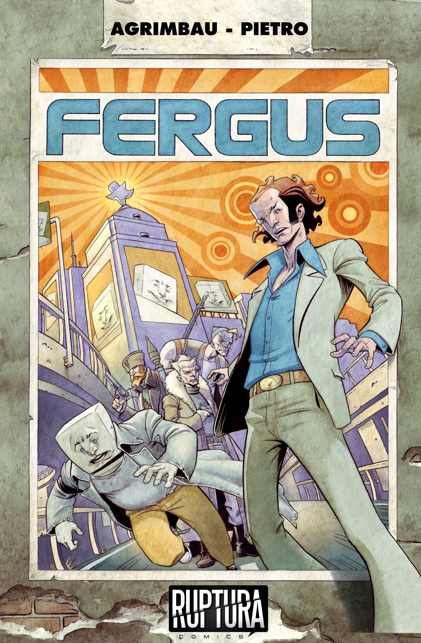 FERGUS ADVERTISING DETECTIVE TP VOL 01 | MASSIVE PUBLISHING | Comicbookeroo