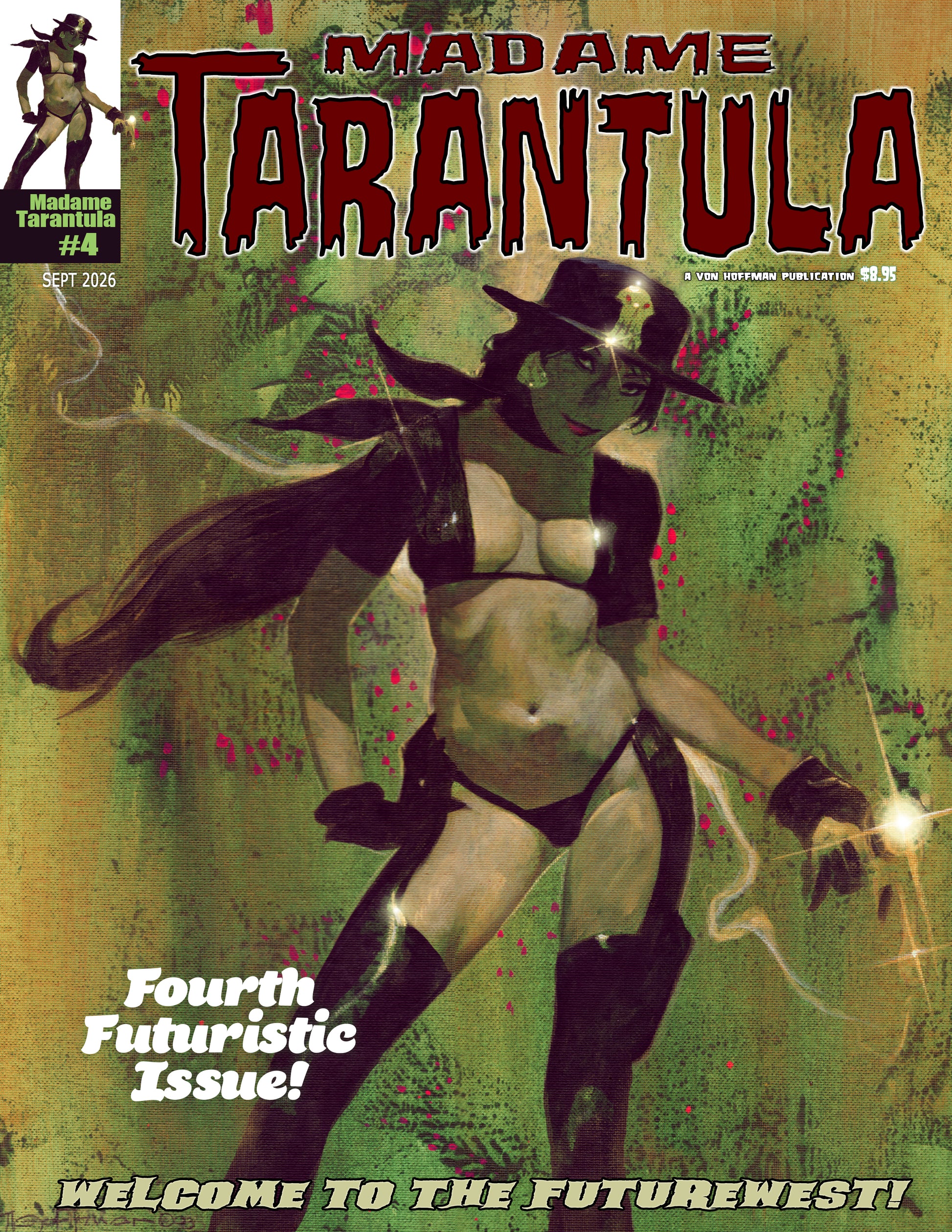 MADAME TARANTULA MAGAZINE #4 | MASSIVE PUBLISHING | Comicbookeroo