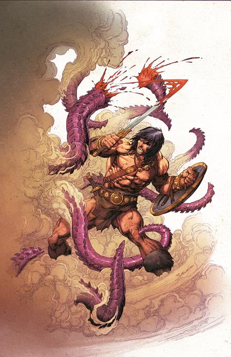 CONAN THE BARBARIAN #36 CVR D MARK BAGLEY VIRGIN CARDSTOCK VAR (MR) | TITAN COMICS | Comicbookeroo