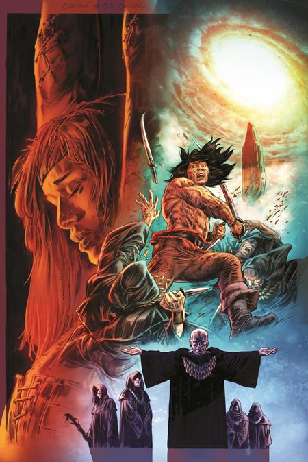 CONAN THE BARBARIAN #36 CVR E DOUG BRAITHWAITE VIRGIN FOIL VAR (MR) | TITAN COMICS | Comicbookeroo