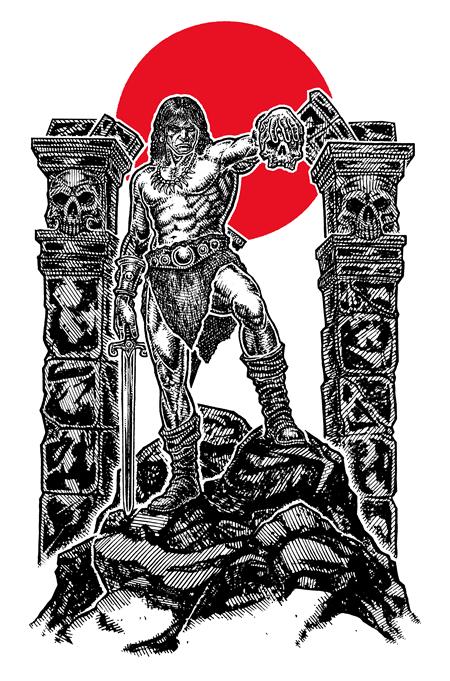 CONAN THE BARBARIAN TIDES OF THE TYRANT KING #2 (OF 4) CVR F MICAH ULRICH VIRGIN FOIL VAR (MR) | TITAN COMICS | Comicbookeroo