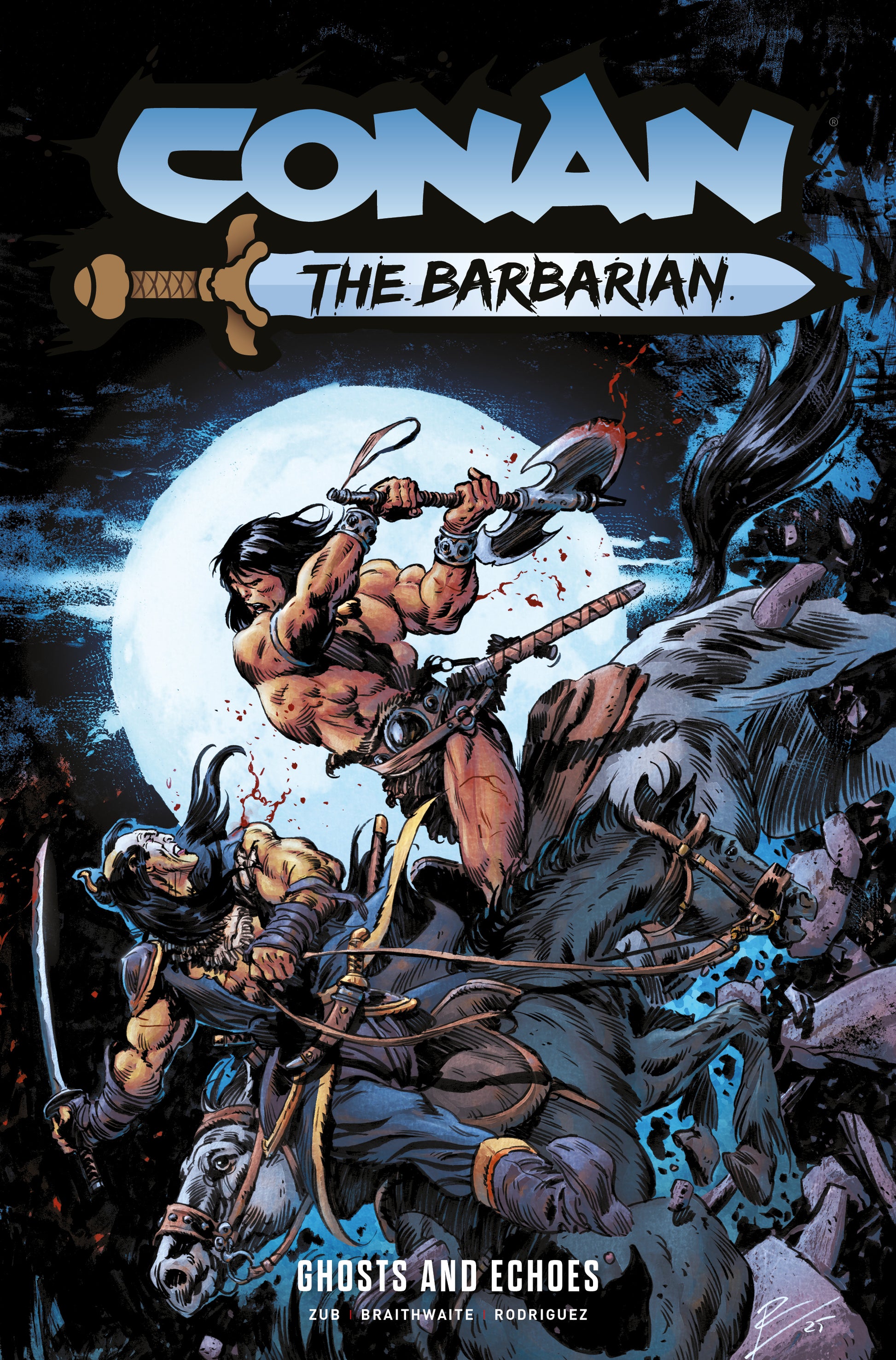 CONAN THE BARBARIAN TP VOL 08 GHOSTS AND ECHOES REGULAR EDITION ROBERTO DE LA TORRE