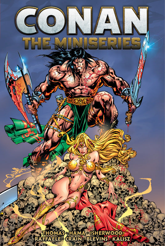 CONAN THE MINISERIES OMNIBUS HC DIRECT MARKET EDITION CLAUDIO CASTELLINI CVR
