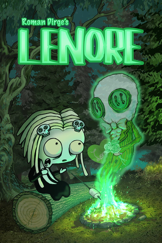 LENORE GHOST STORY #1 SDCC EXCLUSIVE ROMAN DIRGE GLOW IN THE DARK VAR Limited To 350 Copies Allocations May Occur