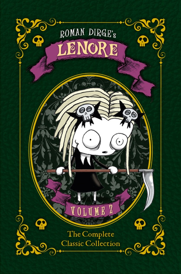 LENORE HC SLIPCASE SET SWIRLIES PURPLE NURPLES PINK BELLIES | TITAN COMICS | Comicbookeroo