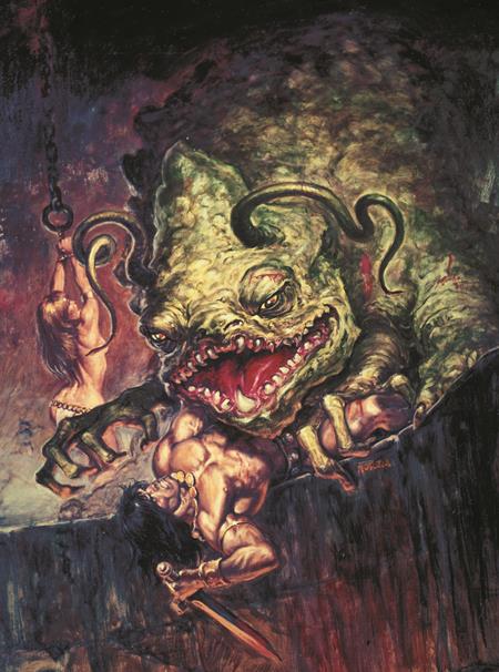 SAVAGE SWORD OF CONAN REFORGED #7 CVR D EARL NOREM VIRGIN CARDSTOCK VAR (MR) | TITAN COMICS | Comicbookeroo